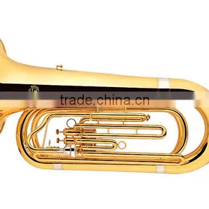 Bb Key 3 Piston Valve Marching Tuba thumbnail-1