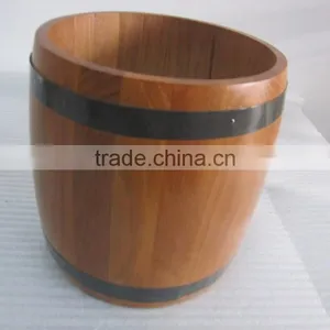 China Factory Sale Wooden Ice Beer Barrel Bucket thumbnail-6