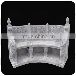 Hot Sale Marble Bench for Decoration VBC--001 thumbnail-4