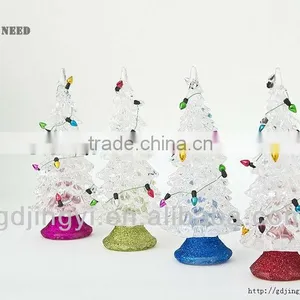 Artificial Acrylic Decorative Led Light Small Christmas Tree thumbnail-1