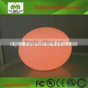 Remote Control Color Changing LED Fashion Pebble Light thumbnail-5