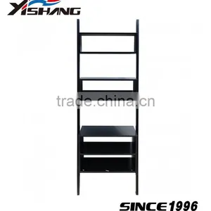 8 Tiers Portable Wood Book Shelf for Living Room thumbnail-3
