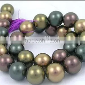 Mix Color Loose South Sea Shell Pearl Strand thumbnail-1