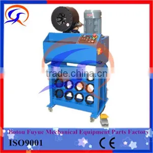 1/8-2'' 10 Sets Free Dies Hydraulic Pipe Hose Crimping Machine FY-91H for Hydraulic Hose Crimper thumbnail-1