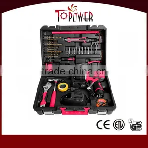 Li-ion Cordless Drill Tool Kit Set thumbnail-1