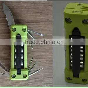 15 in 1 2016 China Multifunction Tool Gifts All Stainless Steel Combination Outdoor Hand Tool&multi-tools With Flashlight thumbnail-1