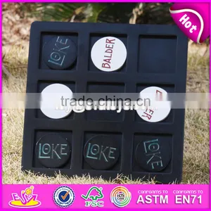 2017 New Design Funny Kids Toy Wooden Tic Tac Toe Game W01B037 thumbnail-3