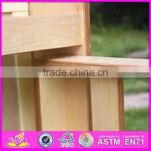 Hot Sell Multifunctional Wooden Table and Chair With Easel,Children Wooden Study Table Chair Set With Drawing Board W08G154B thumbnail-6