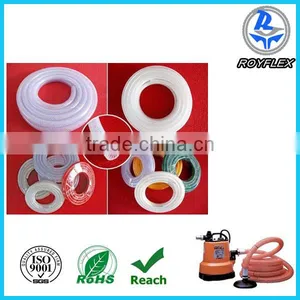 REACH Braided Clear Silicone Hose for Car Wash Machines thumbnail-1