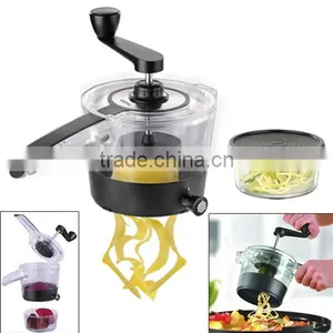 Best Vegetable Spiral Slicer,Innovative Manual Rotary Food Slicer As Seen On TV thumbnail-6