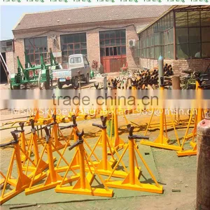 Supply 3T 5T Mechanical Cable Drum Jack,China thumbnail-1