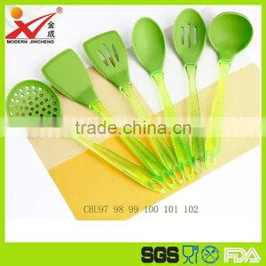 Wholesale and Customized Color Fashional Style PS Handle Silicone Kitchenware thumbnail-1