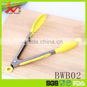 Restaurant Nylon Food Bread Tongs Stainless Steel thumbnail-1