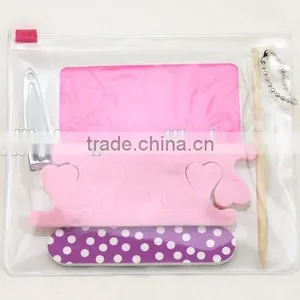 Promotional Pedicure Tools Nail File Feet Brush Set in PVC Bag thumbnail-6