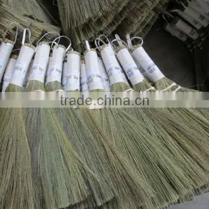 Natural Silver Grass Broom thumbnail-1