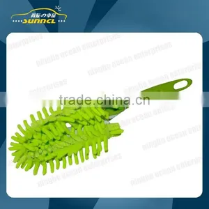 Folding 100% Polyester Chenille Car Brush , Microfiber Car Cleaning Brush thumbnail-1