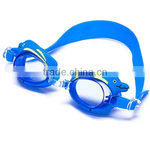 Soft and Comfortable Cute Kids Silicone Cartoon Swim Goggles Eyewear thumbnail-2