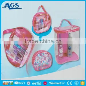 Super Cheap Transparent Cosmetic Bag for Market thumbnail-5