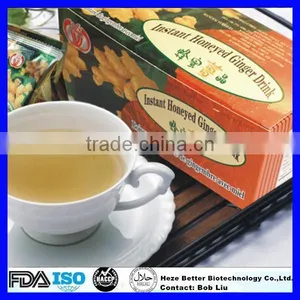 Hot Sale Instant Honey Ginger Tea Granules, Red Ginger Tea, Instant Honeyed Ginger Aloe Drink thumbnail-1