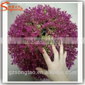 All Kinds of Color Artificial Topiary Grass Ball for Decoration thumbnail-6