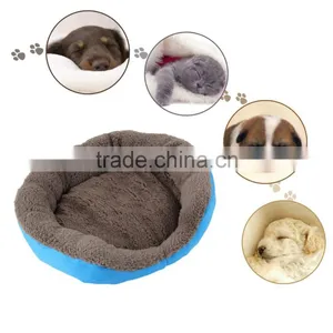 Newly Design Soft Fleece Warm Dog Bed House Plush Nest Mat Pad For Pets Puppy Cats thumbnail-1