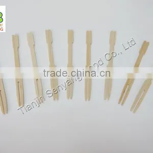Round Apple Stick Wood Fruit Fork thumbnail-4