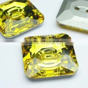 Crystal Auqare Button thumbnail-1