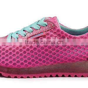 Fashion Fluorescence Casual Shoes Women Have Sample, High Quality Women Casual Shoes Sneakers From China Factory thumbnail-4
