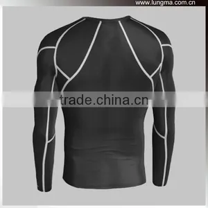 Wholesale Sportswear Garment Supplier, Compression Underwear Clothing T Shirt for Men and Women thumbnail-2