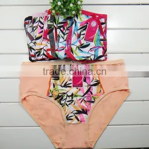 Sexy Mature Women Polyester Panty Fat Woman Panties thumbnail-3