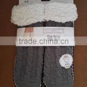 Wholesale Lady Indoor Home Slipper Socks thumbnail-6