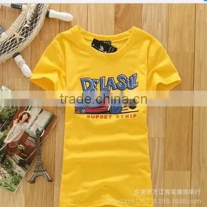 Print Custom Fashion Ladies Basic T-shirt Design Wholesale China Cabbage Price Come on thumbnail-1