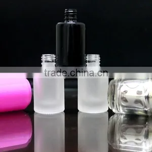 Fancy Glass Nail Polish Bottles India,Coated Frosted Nail Polish Bottles thumbnail-1