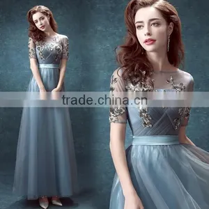 Sexy Sequins Short Sleeve Casual Evening Hollywood Party Dress thumbnail-1