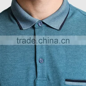 MGOO New Model Slim Fit Quick Dry Golf Shirt Men Three Buttons Pique Polo Shirts Wholesale thumbnail-5