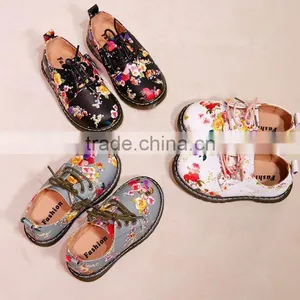 Zm50348b Girls Fashion Casual Shoe 2017 Europe pu Leather Shoes Children thumbnail-2