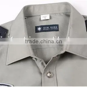 OEM Custom Logo Unisex Long Sleeve Security Clothing Guard Uniform Shirt thumbnail-4