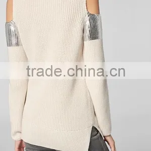 Sexy Design Sweater Knitted Top For Ladies thumbnail-4