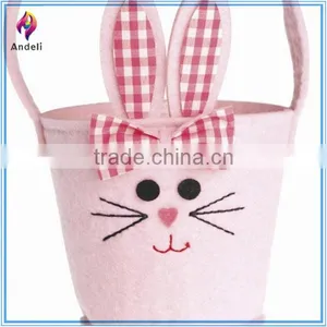 Craft Decorative Easter Basket,Felt Basket,Gift Basket thumbnail-2