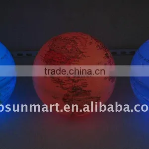 Rotating Globes World Globe With Light thumbnail-1