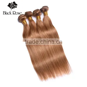 27# Straight Wave Dyeable Honey Blonde Brazilian Hair Weave Prices thumbnail-5