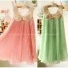 Girl Dresses Summer 2013 Pleated Chiffon One-Piece Dress With Lace Collar Child thumbnail-1