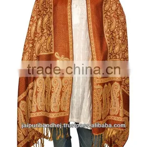 Indian Latest Girls Fashion Pashmina Stoles Dupatta thumbnail-1