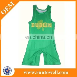 Sublimation Wrestling Jersey/Team Custom Wrestling Jersey/Custom Wrestling Jersey thumbnail-1