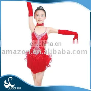 Stage Wear Supplier Hot Sale Fitting Professional Latin Dance Costumes thumbnail-1
