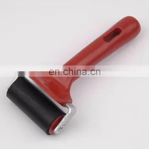 50mm Plastic Handle Metal Frame Rubber Printmaking Roller thumbnail-1