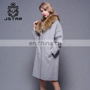 Winter New Cashmere Coat Women High - End Pure Wool Double - Sided Lady Coat thumbnail-5