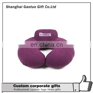 Custom Cheap Portable Travel Pillow thumbnail-1