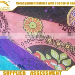 2016 Best Selling Customized Knit Polyester Chiffon Fabric For Polyester Print Crinkle Mess / Crinkle Crepe / c thumbnail-2