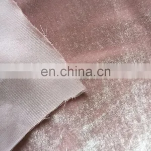 China Direct Textile Factory Short Piles Plush Fabric, Velour Fabric, Silk Velvet For Garment thumbnail-3